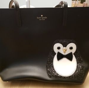 Kate Spade Little Len Penguin Tote